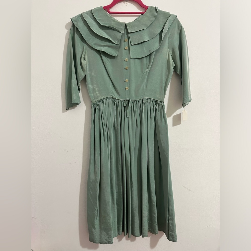 Vintage Terry Teen Simpsons-Sears 1940s dress
